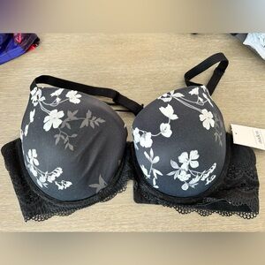 New Auden Black Lace Bra 40D